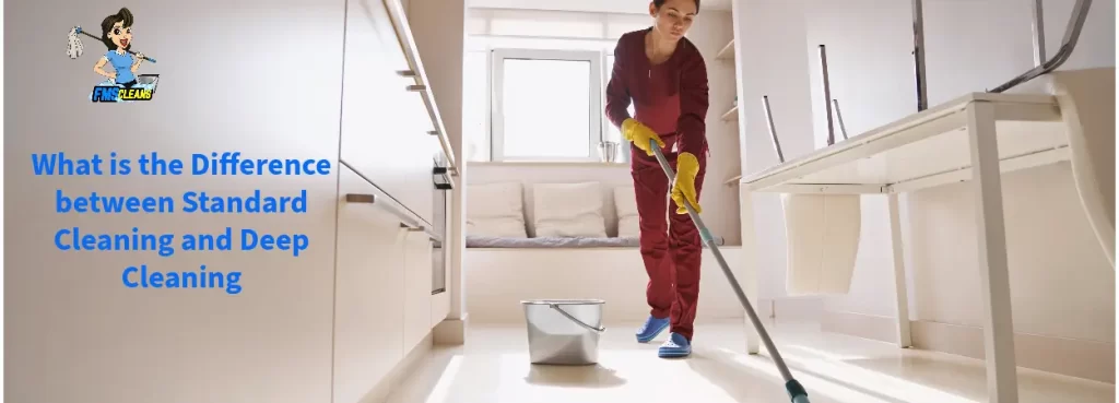 Difference Between Standard Cleaning and Deep Cleaning